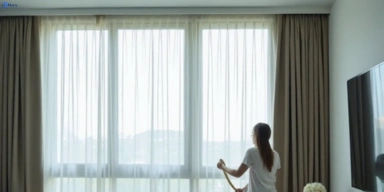 Delicate sheer drape cleaning stanhope-gardens-nsw Matty Curtain Cleaning